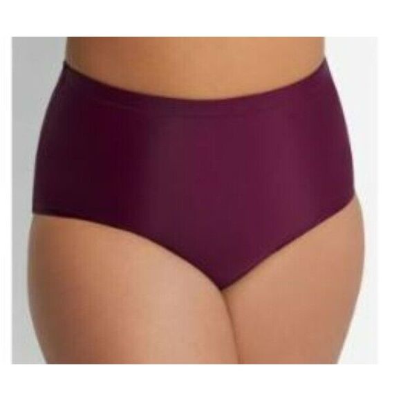 Raisins‎ Curve Plus Size High Waist Swim Bottom Red Size 22 NWT Bikini - Picture 1 of 8